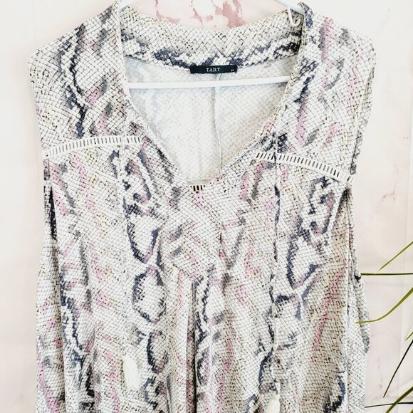 Tart Sleeveless Mini Dress - Animal - Gray Multi/SUNRISE PYTHON - Picture 2 of 7